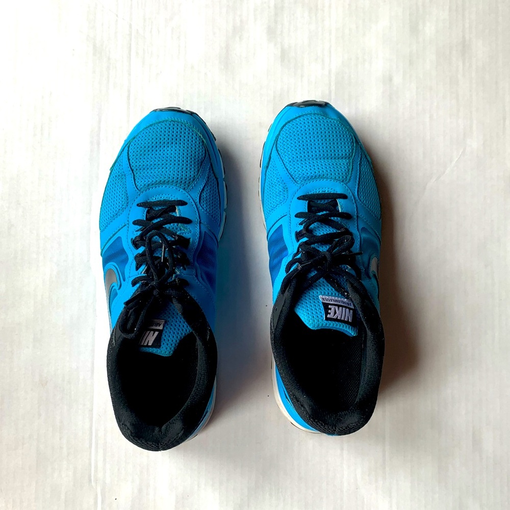 Blue Nike Running shoes